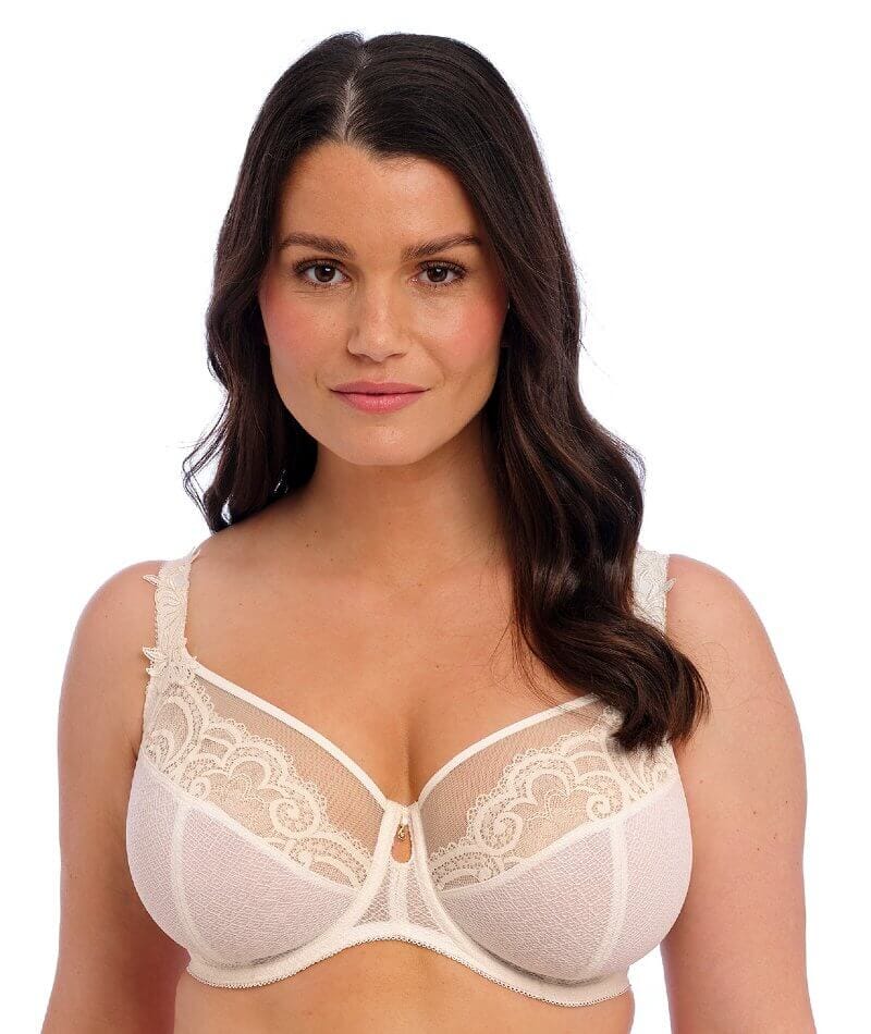 Fantasie Cerys Underwired Side Support Bra - Cream Pink Bras 
