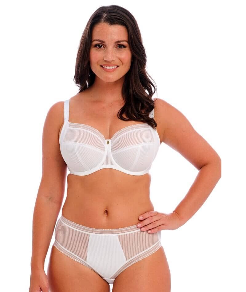 Fantasie Fusion Underwired Full Cup Side Support Bra - White Bras 
