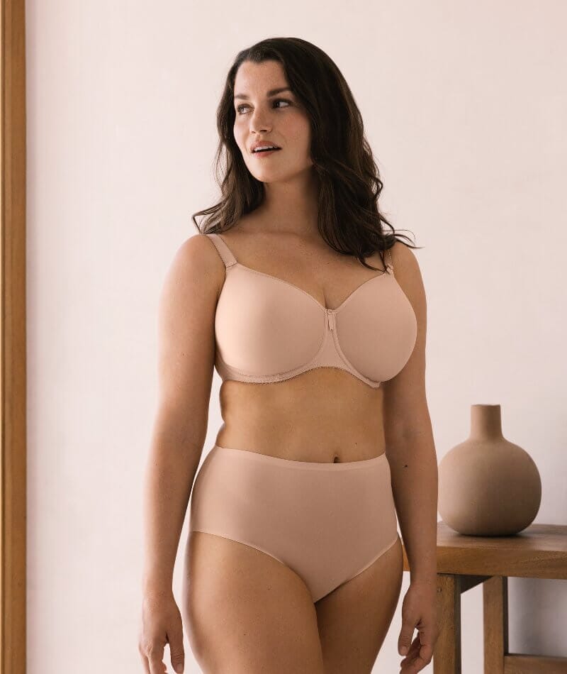 Fantasie Rebecca Essentials Moulded Spacer Underwired Bra - Natural Beige Bras 