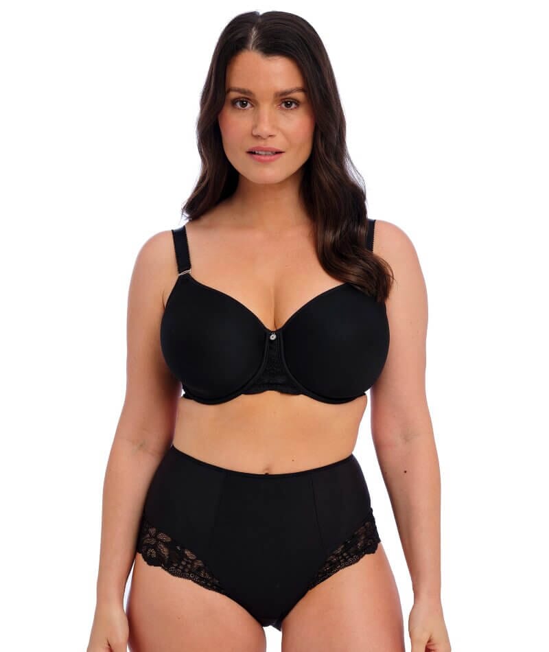 Fantasie Reflect Underwired Moulded Spacer Bra - Black Bras 
