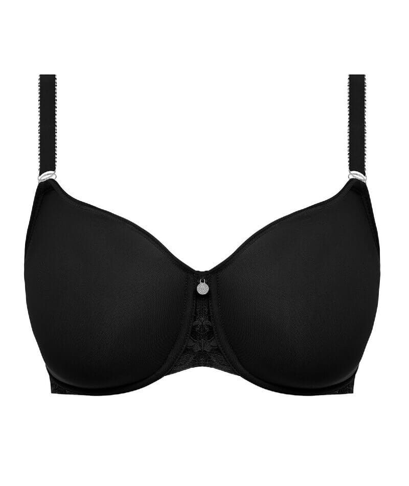Fantasie Reflect Underwired Moulded Spacer Bra - Black Bras 