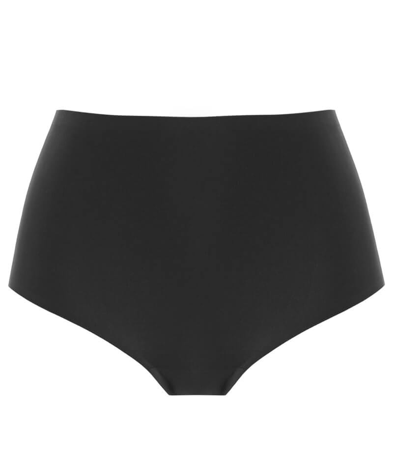 Fantasie Smoothease Invisible Stretch Curve Brief - Black Knickers 