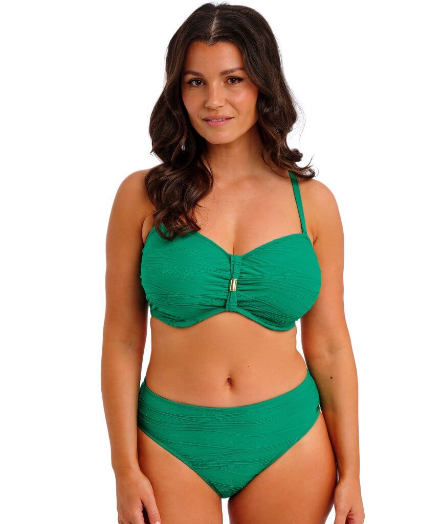 Fantasie Swim Beach Waves Mid Rise Bikini Brief - Tourmaline