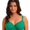 Fantasie Swim Beach Waves Underwire Gathered Full Cup Bikini Top - Tourmaline