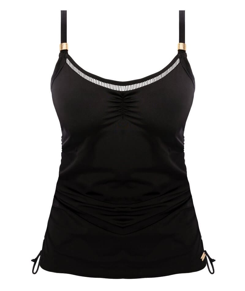 Fantasie Swim East Hampton Underwire Adjustable Side Tankini - Black Swim 