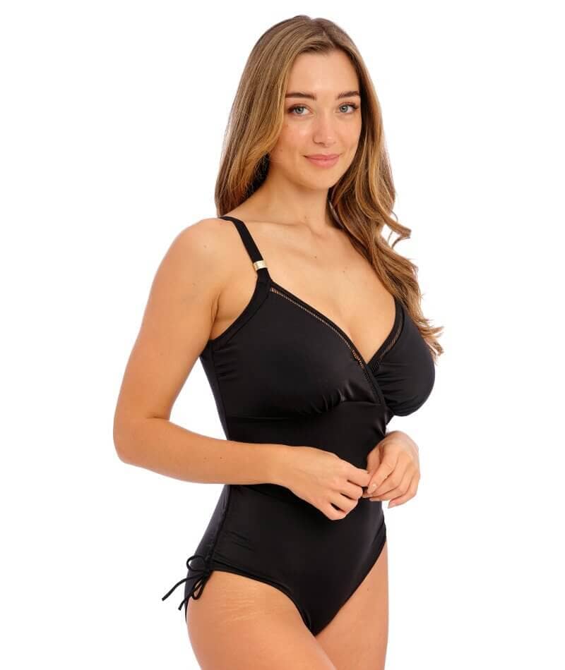 Fantasie Swim East Hampton Underwire Swimsuit - Black Swim 