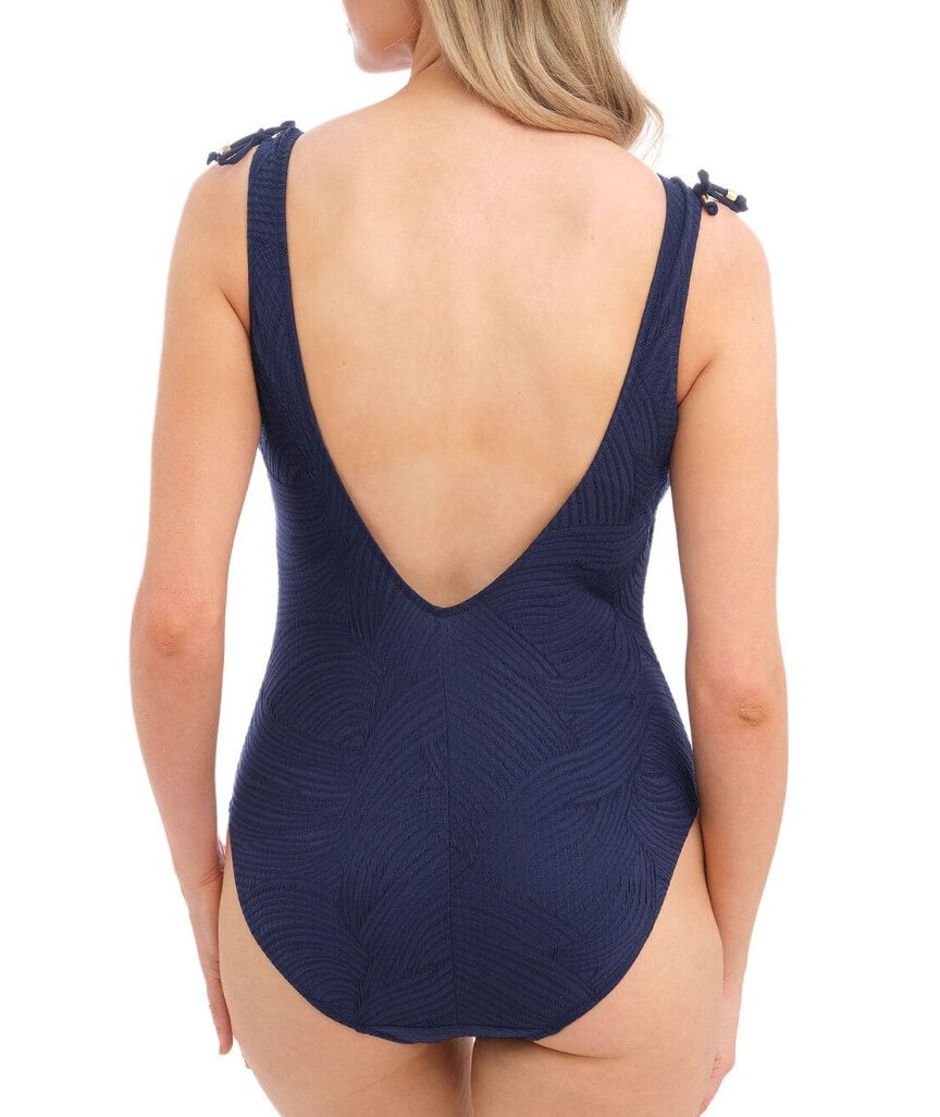 Fantasie Swim Ottawa Underwired Plunge One Piece Swimsuit - Ink