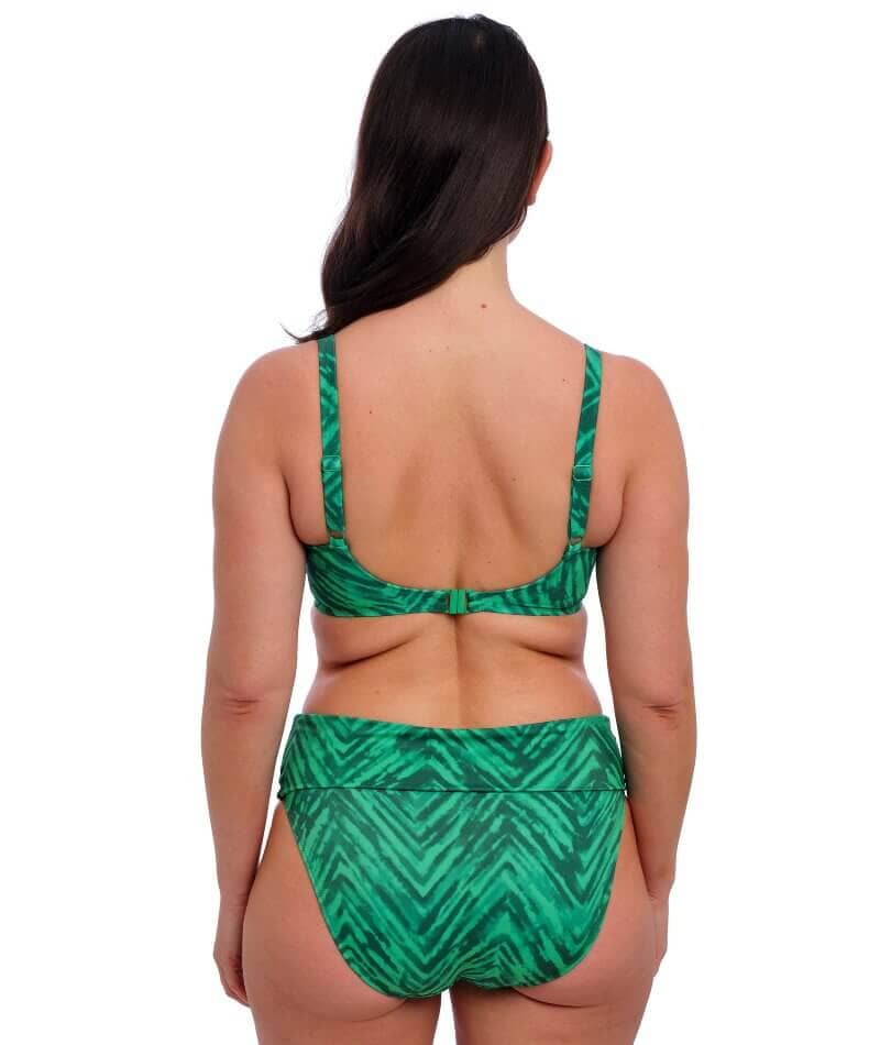 Fantasie Swim Punta Mita Underwire Gathered Full Cup Bikini Top - Emerald Swim 
