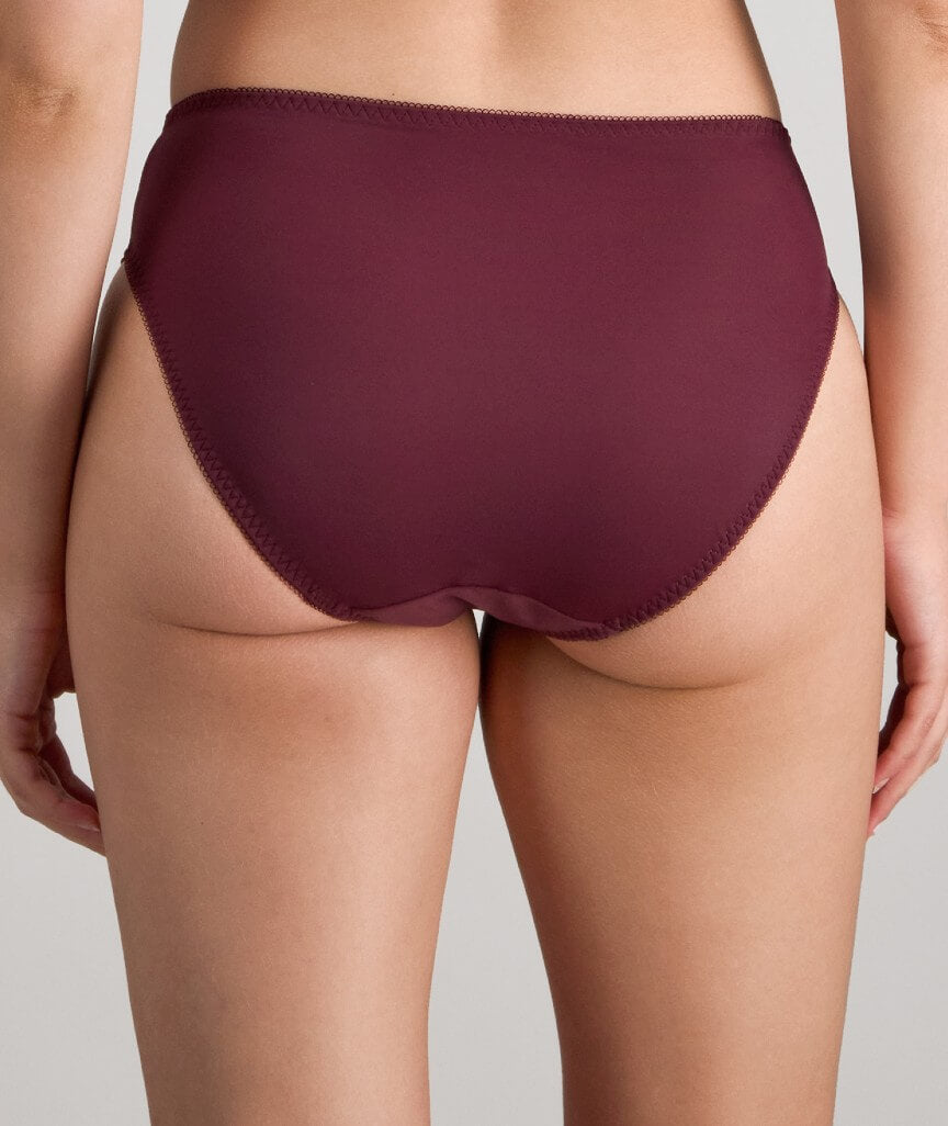 Fayreform Coral High Cut Brief - Fig