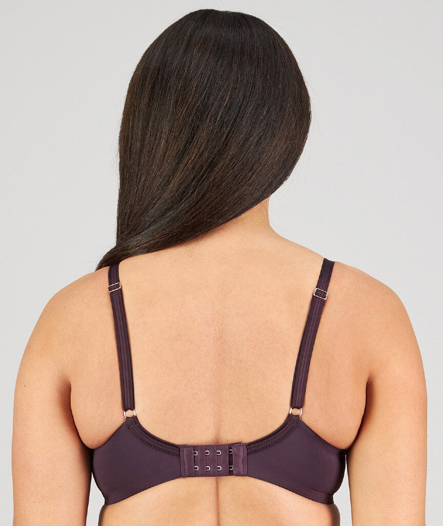 Fayreform Sculpt Contour Plunge Bra - Plum Perfect