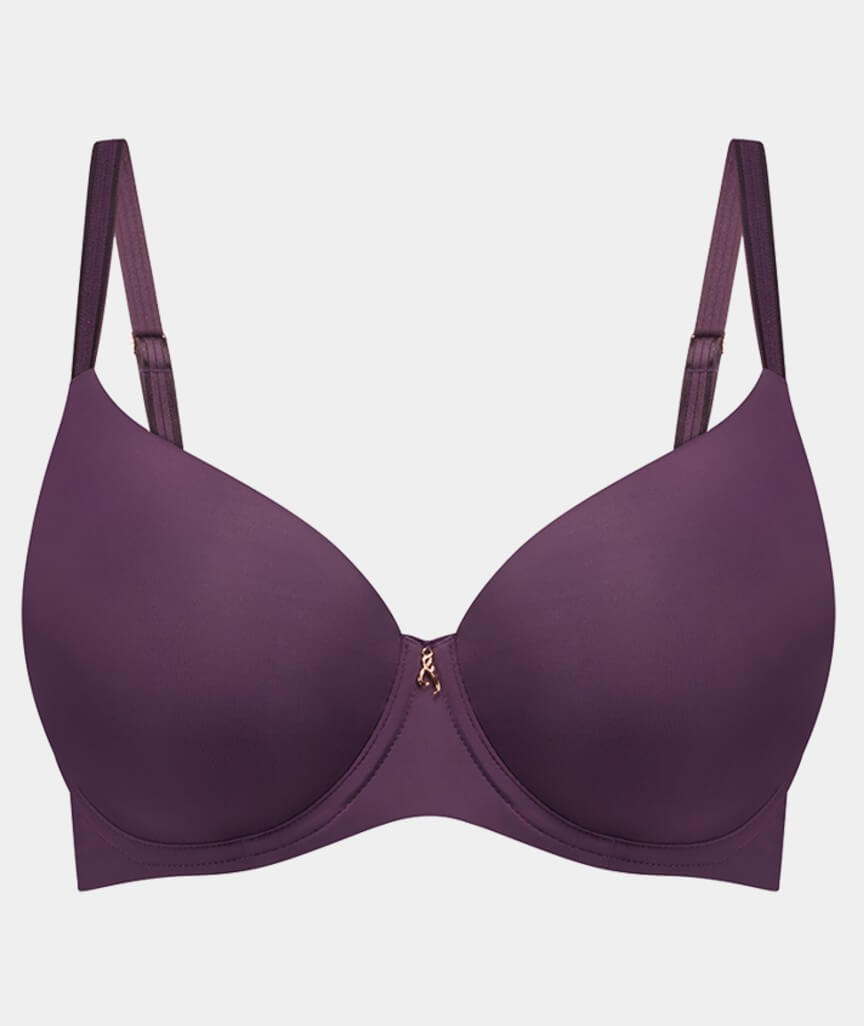Fayreform Sculpt Contour Plunge Bra - Plum Perfect