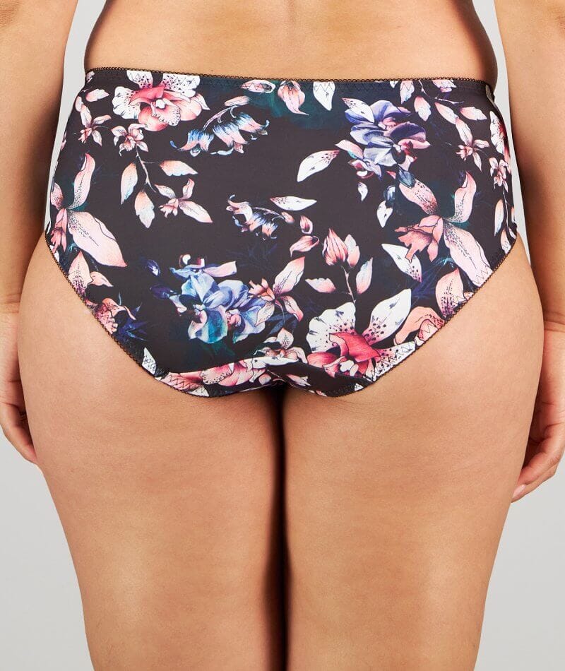 Fayreform Wild Violet Full Brief - Dark Folklore Print Knickers 