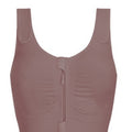 Amoena Leyla Post Surgery Bra - Dark Mauve