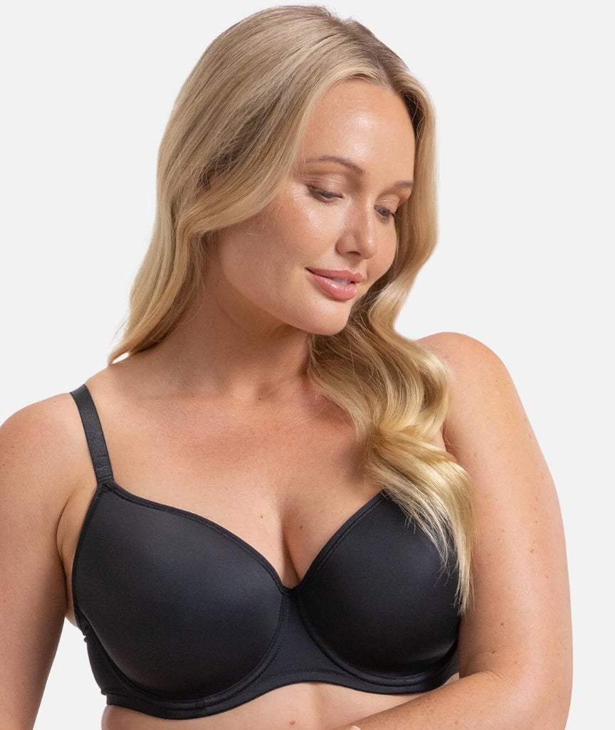 Triumph Gorgeous Luxury T-Shirt Bra - Black