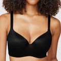 Finelines Memory Blessed Full Coverage Bra - Black