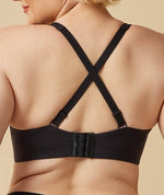 Finelines Memory Blessed Full Coverage Bra - Black