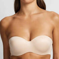 Finelines Memory Strapless Bra - Skin
