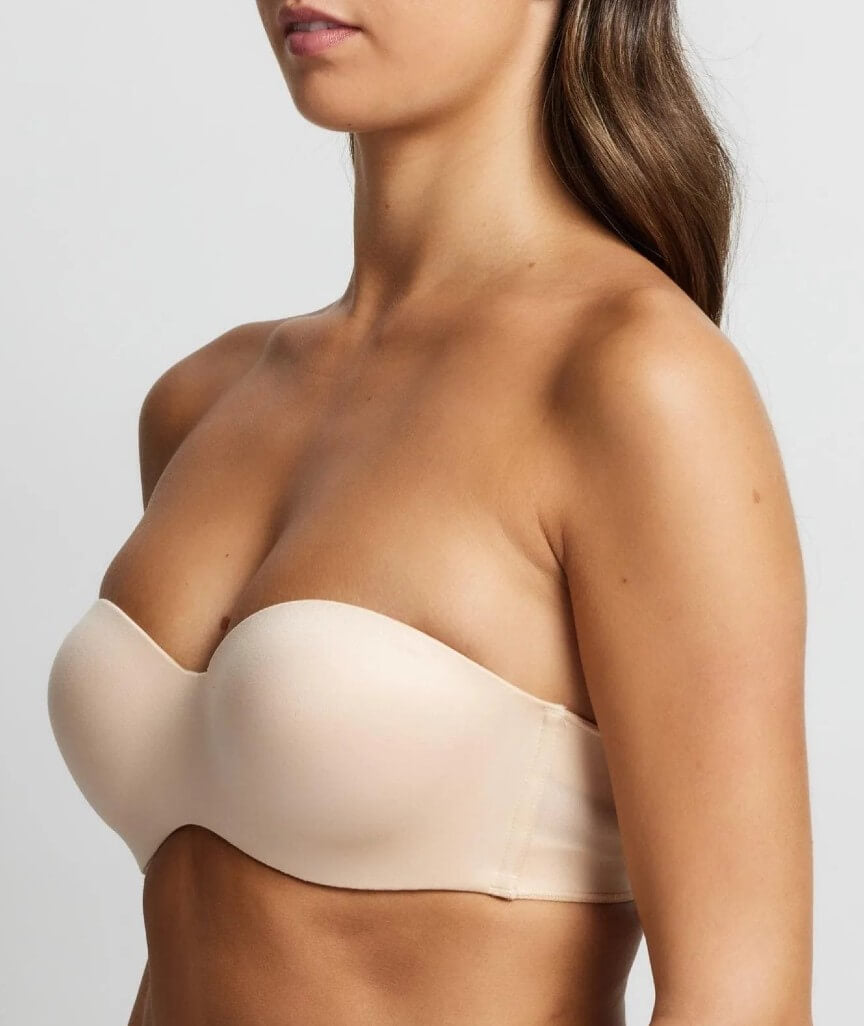 Finelines Memory Strapless Bra - Skin