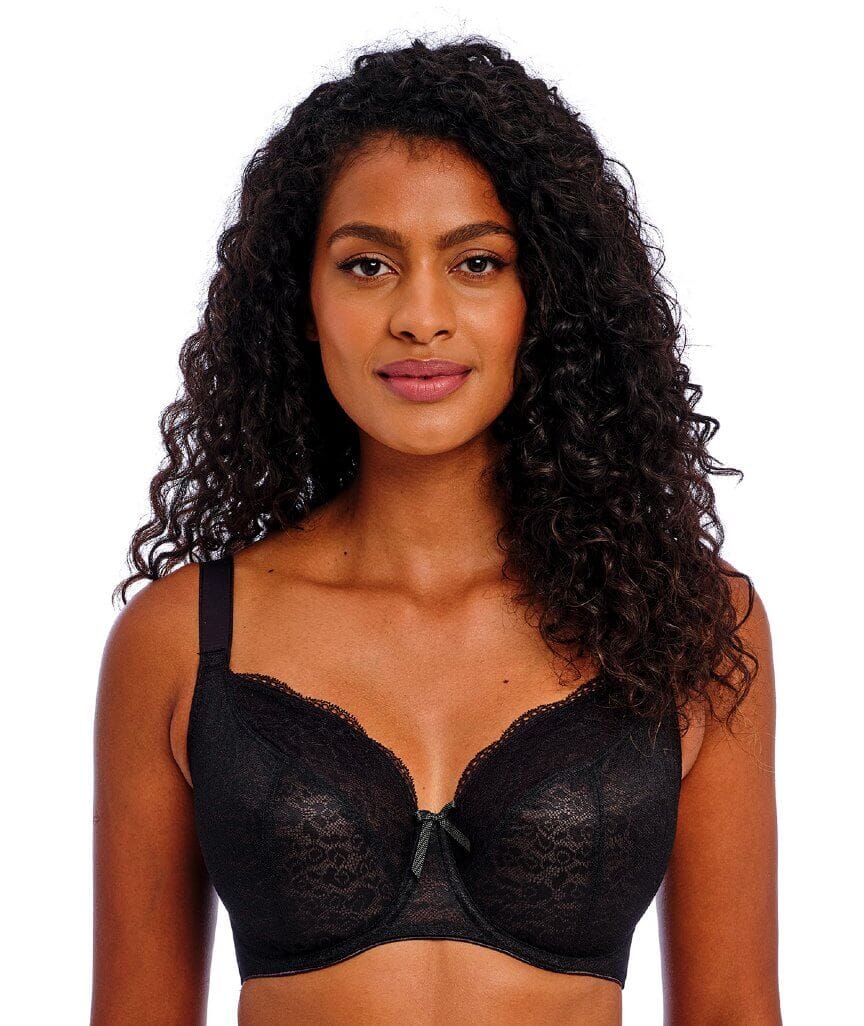 Freya Fancies Underwired Balcony Bra - Black Bras 