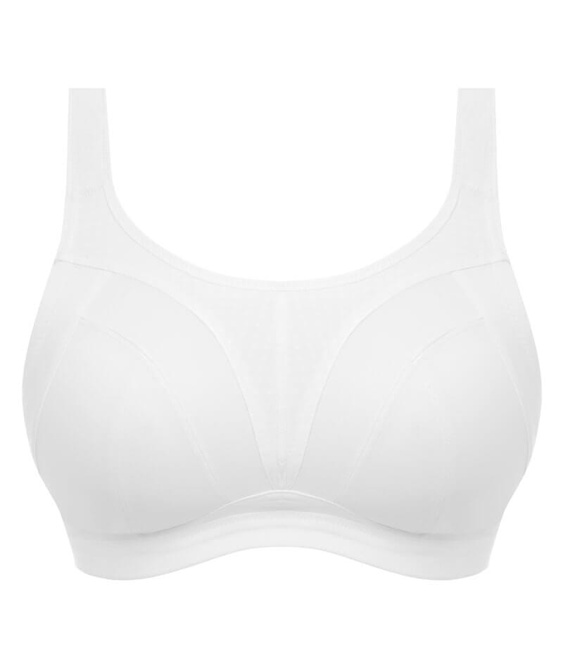 Freya Active Dynamic Wire-Free Sports Bra - White Bras 