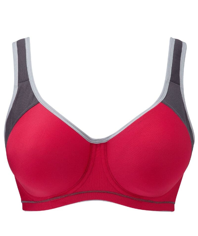 Freya Active Sonic Underwired Moulded Spacer Sports Bra - Hot Crimson ...