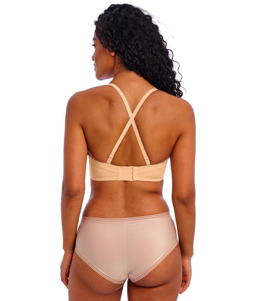 Freya Deco Underwired Moulded Strapless Bra - Nude