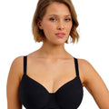 Freya Essentially Smooth Underwire Moulded Balcony T-shirt Bra - Black