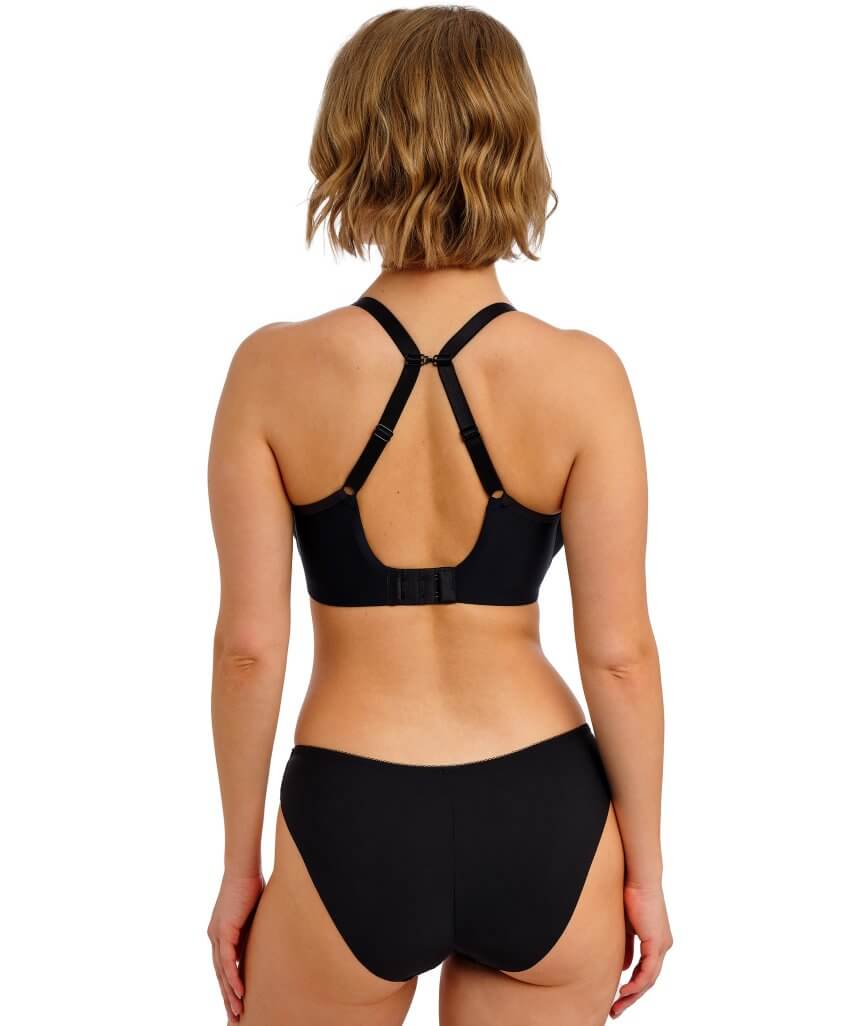 Freya Essentially Smooth Underwire Moulded Balcony T-shirt Bra - Black