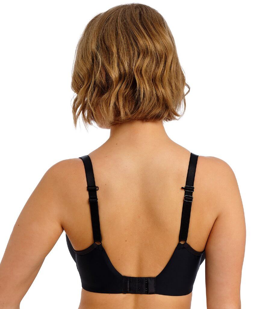 Freya Essentially Smooth Underwire Moulded Balcony T-shirt Bra - Black