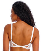 Freya Fancies Underwire Plunge Bra - White Bras 