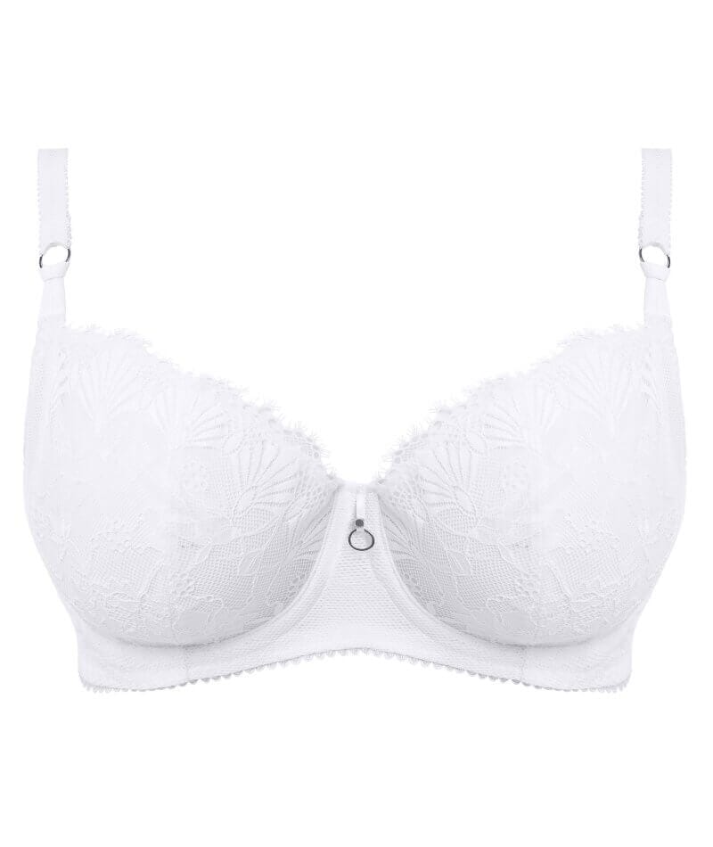 Freya Fascinate Underwired Balconette Bra - White Bras 