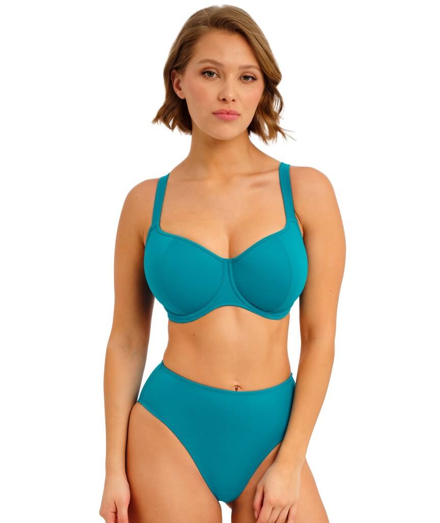 Freya Swim Jewel Cove High Waist Brief - Plain Moonstone