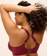 Elomi Tiernie Underwire Stretch Plunge Bra - Tibetan Red
