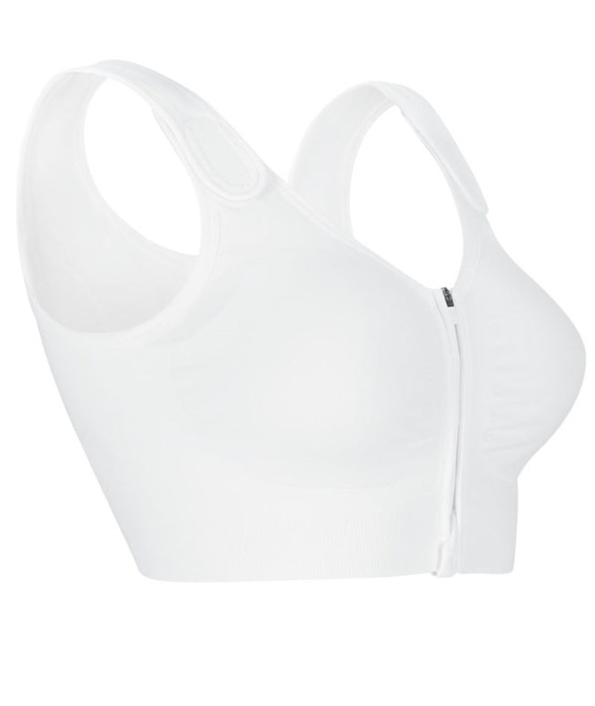 Amoena Leyla Post Surgery Bra - White