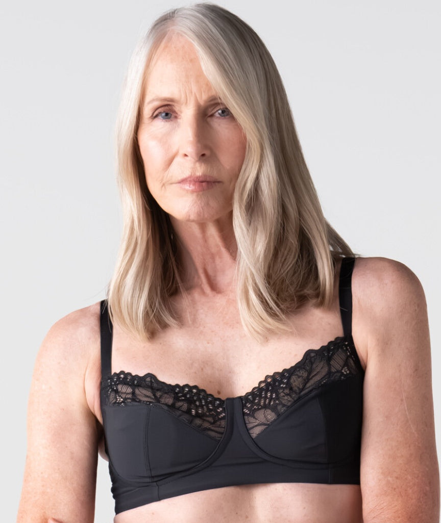 Evolve Luxe Wire-Free Full Cup Bra - Black