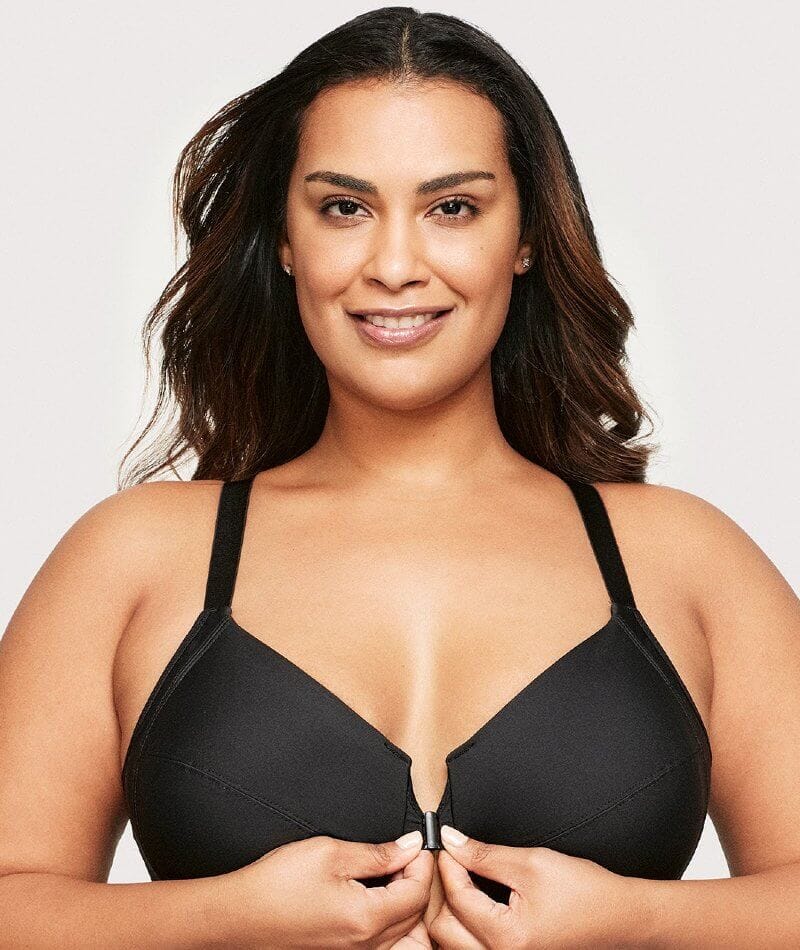 Avenue Womens Plus Size Post Surgery Bra, Black at  Women's Clothing  store