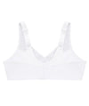 Glamorise Magiclift Active Support Wire-Free Bra - White Bras