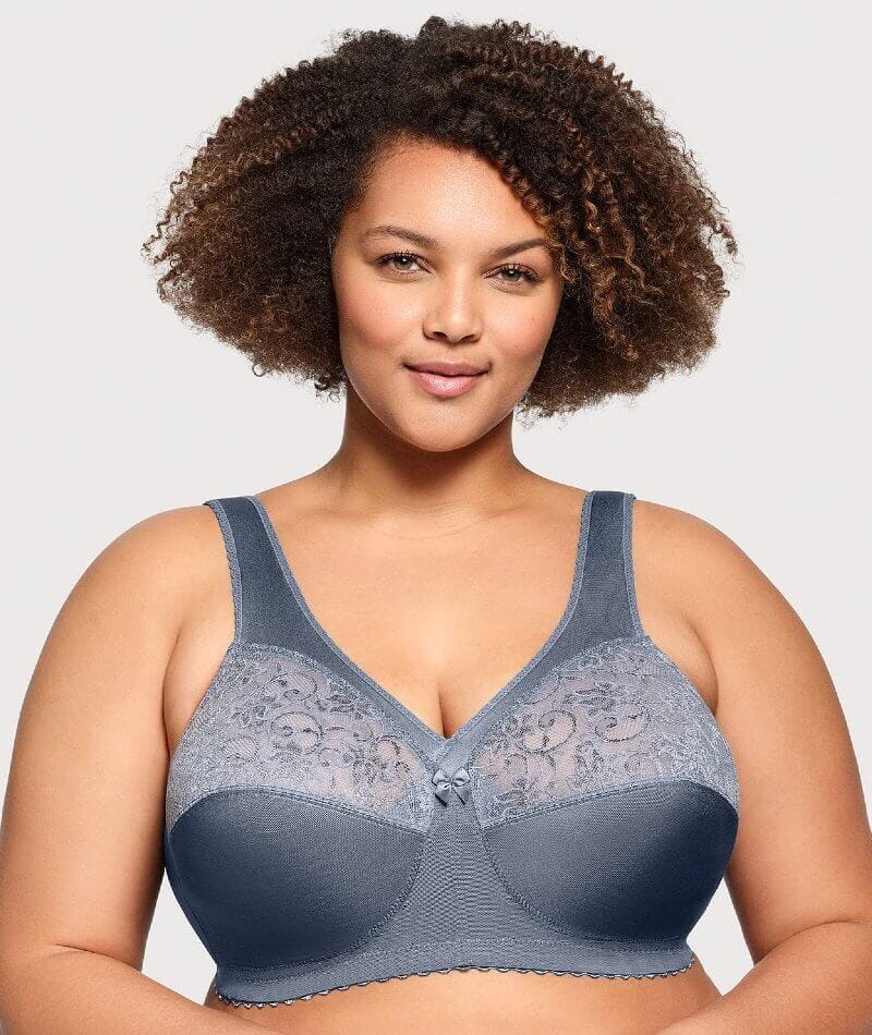 Glamorise Magiclift Original Wire-Free Support Bra - Folkstone Gray Bras 