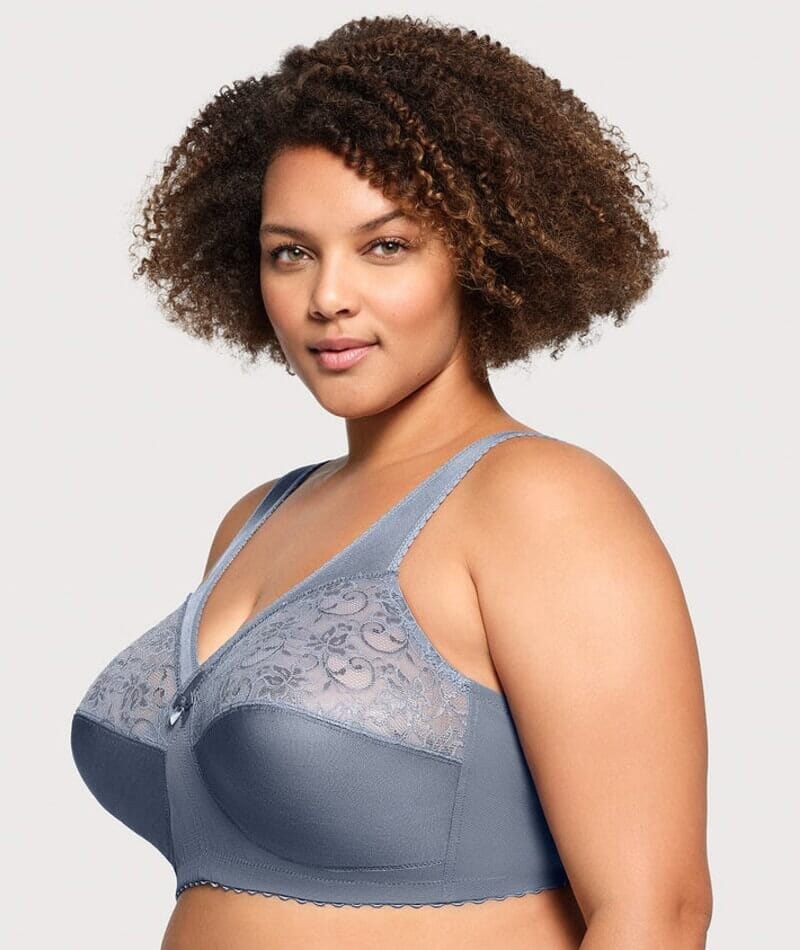 Glamorise Magiclift Original Wire-Free Support Bra - Folkstone Gray Bras 