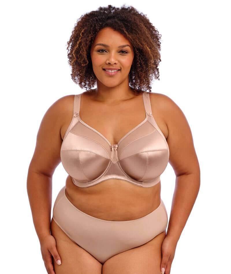 Goddess Keira Underwired Banded Bra - Fawn Bras 