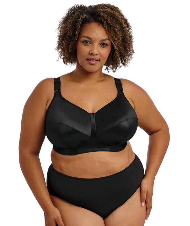 Goddess Celeste Wire-Free Bra - Black Bras 
