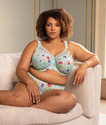 Goddess Kayla Brief - Blue Haze Knickers 