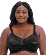 Goddess Keira Soft Cup Wire-Free Bra - Black Bras 
