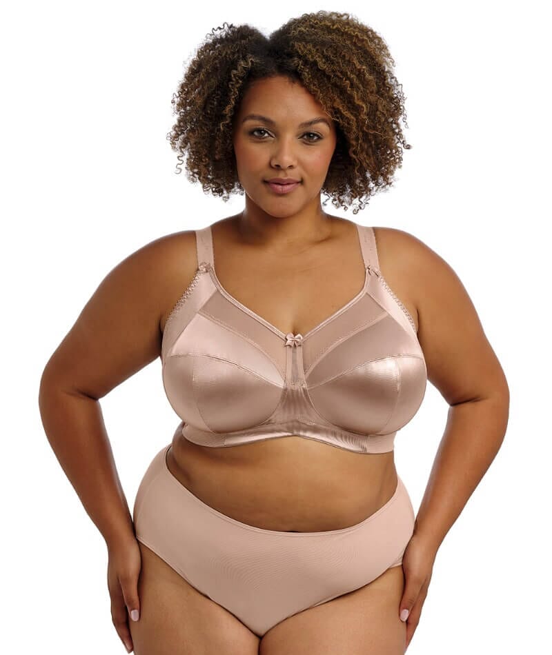 Goddess Keira Soft Cup Wire-Free Bra - Fawn Bras 