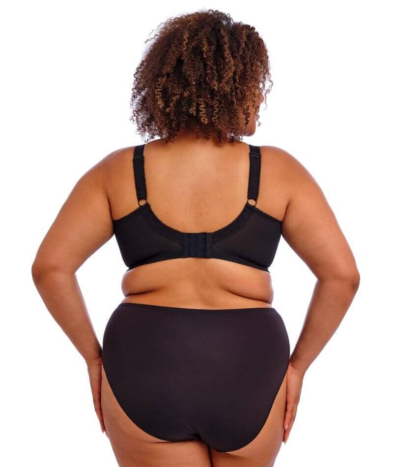 Goddess Keira Underwired Banded Bra - Black Bras 