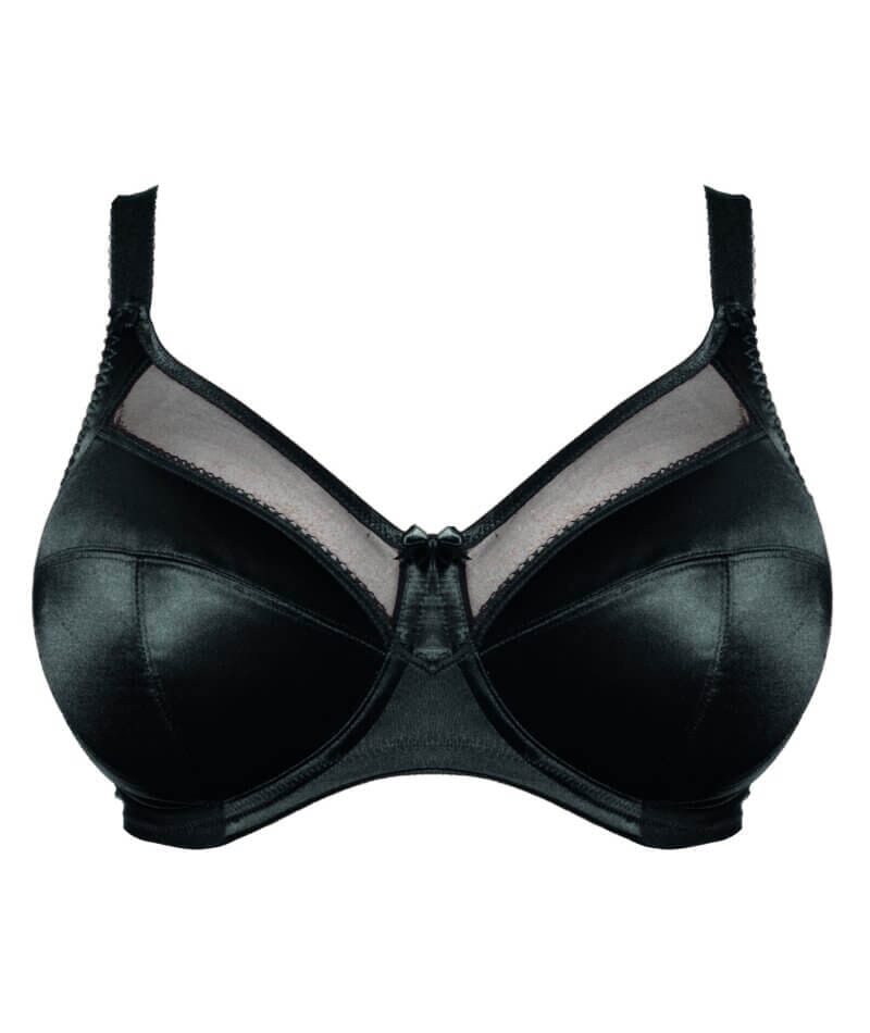 Goddess Keira Underwired Banded Bra - Black Bras 