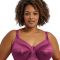 Goddess Keira Underwired Banded Bra - Mulberry
