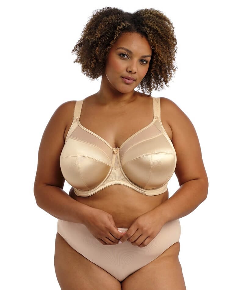 Goddess Keira Underwired Banded Bra - Nude Bras 