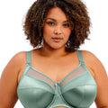 Goddess Keira Underwired Banded Bra - Seafoam