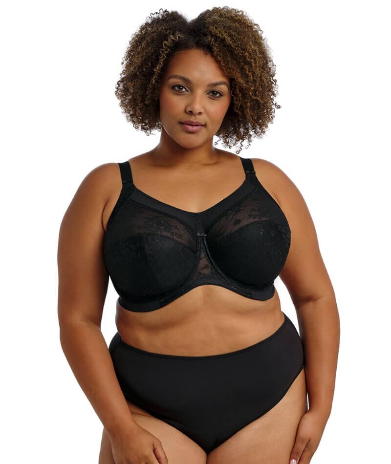 Goddess Verity Underwired Full Cup Bra - Black Bras 